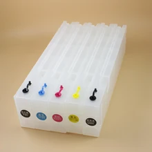 1 комплект 1000 мл T7270 многоразовый картридж+ 20 комплектов T7270 чипы для чернил 100 шт+ 20 штук бак для технического обслуживания перманентные чипы+ DHL