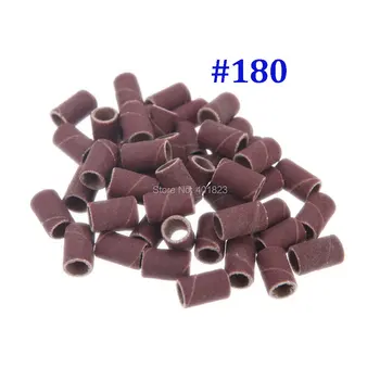 

1000pcs/lot Nail Drill Nail art Sanding Bands for Manicure Pedicure Machine sandpaper grit #180 nail tools