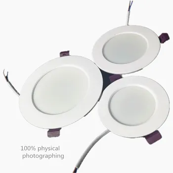 

220V New ceiling lamp led spot lights embedded lamp living room stores ceiling down light background wall 7w 12w 18w downlight