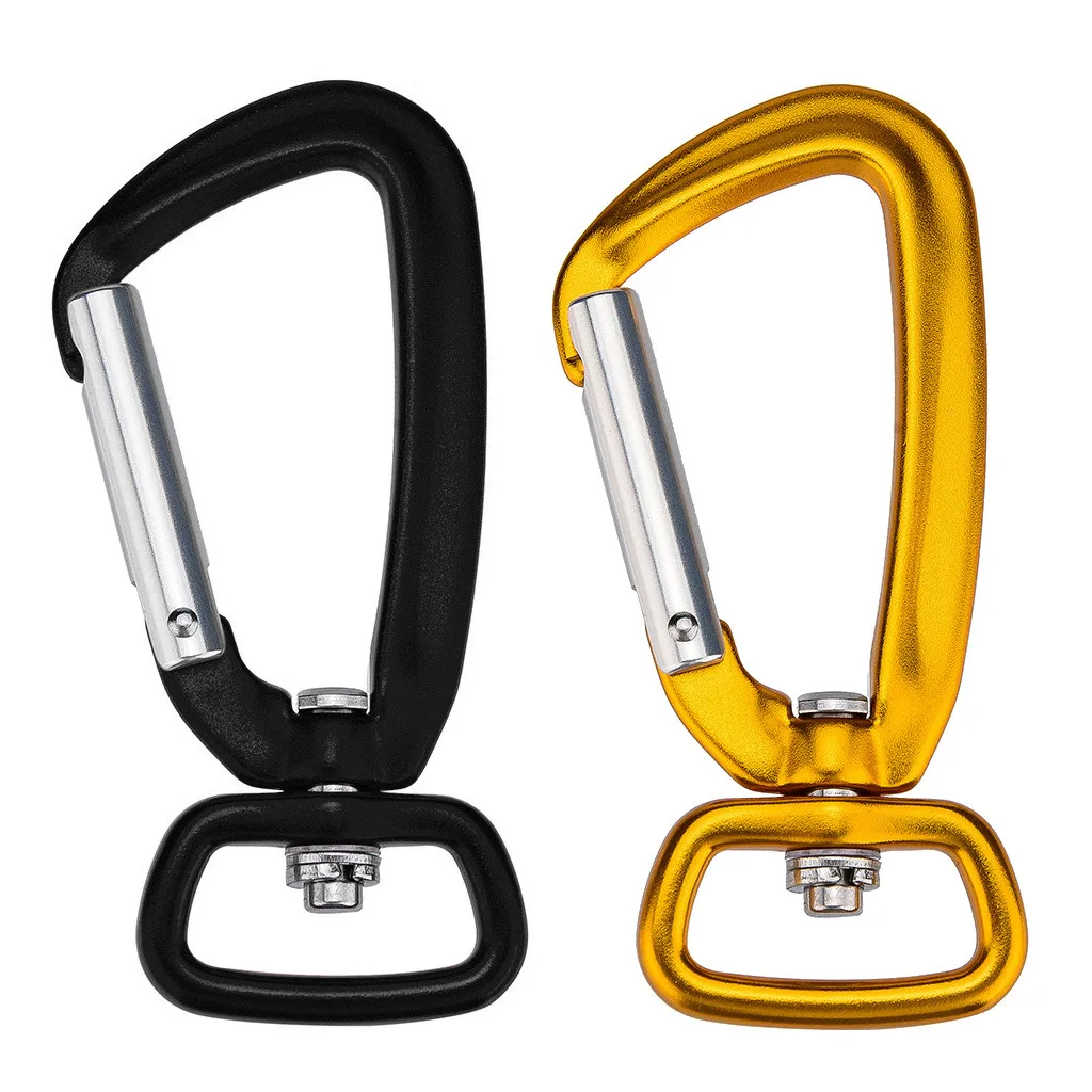 

Carabiner For Keys Aluminum Carabiner Clip Camping Keyring Escalada Snap Hook Traction Rope Hang Buckle Carbine c612