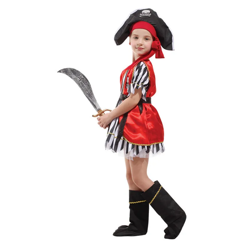Костюм пирата для девочек костюм Хэллоуина с надписью Sweet Heart Swashbuckler|halloween costume|pirate