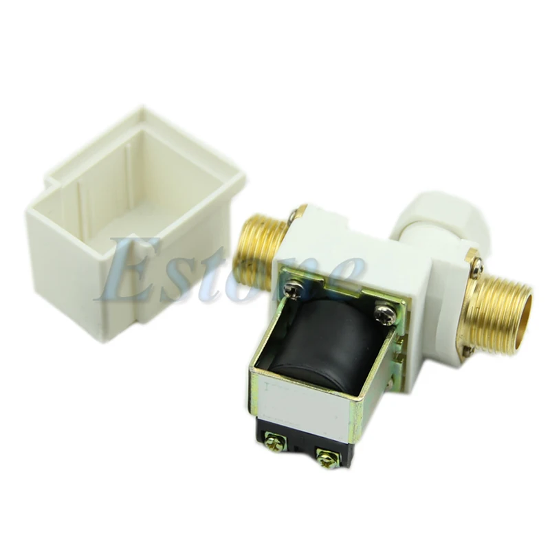 N/C Новый DC 12V 0-0.8MPa 1/2 &quotЭлектрический Соленоидный клапан для воды воздуха # L057