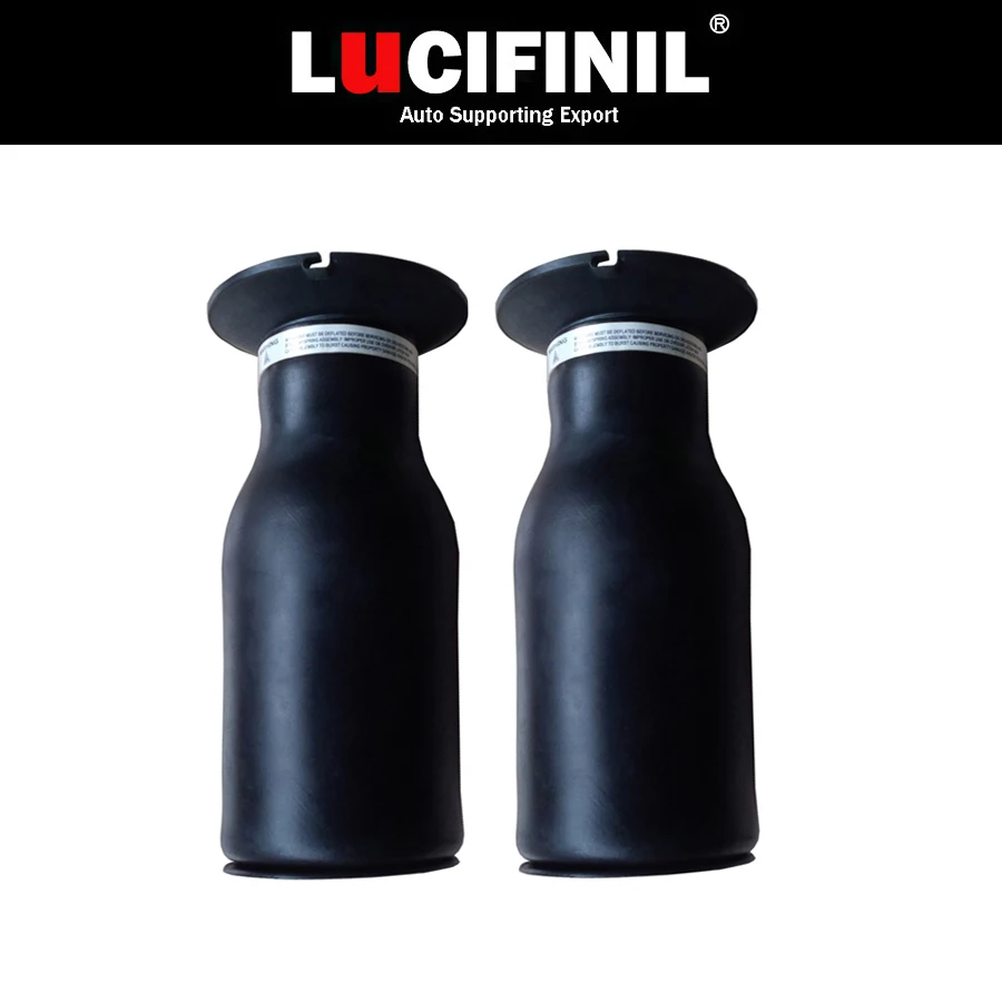 

LuCIFINIL 2PCS Rear Suspension Air Spring Air Shock Bag Spring Fit BMW E61 5 Series 37126765602 37126765603