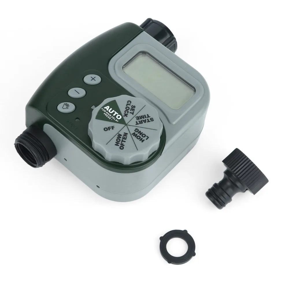 

Automatic LCD Display Digital Garden Irrigation Controller DIY All Weather Capability Water Tap Timer Hose Faucet Timer
