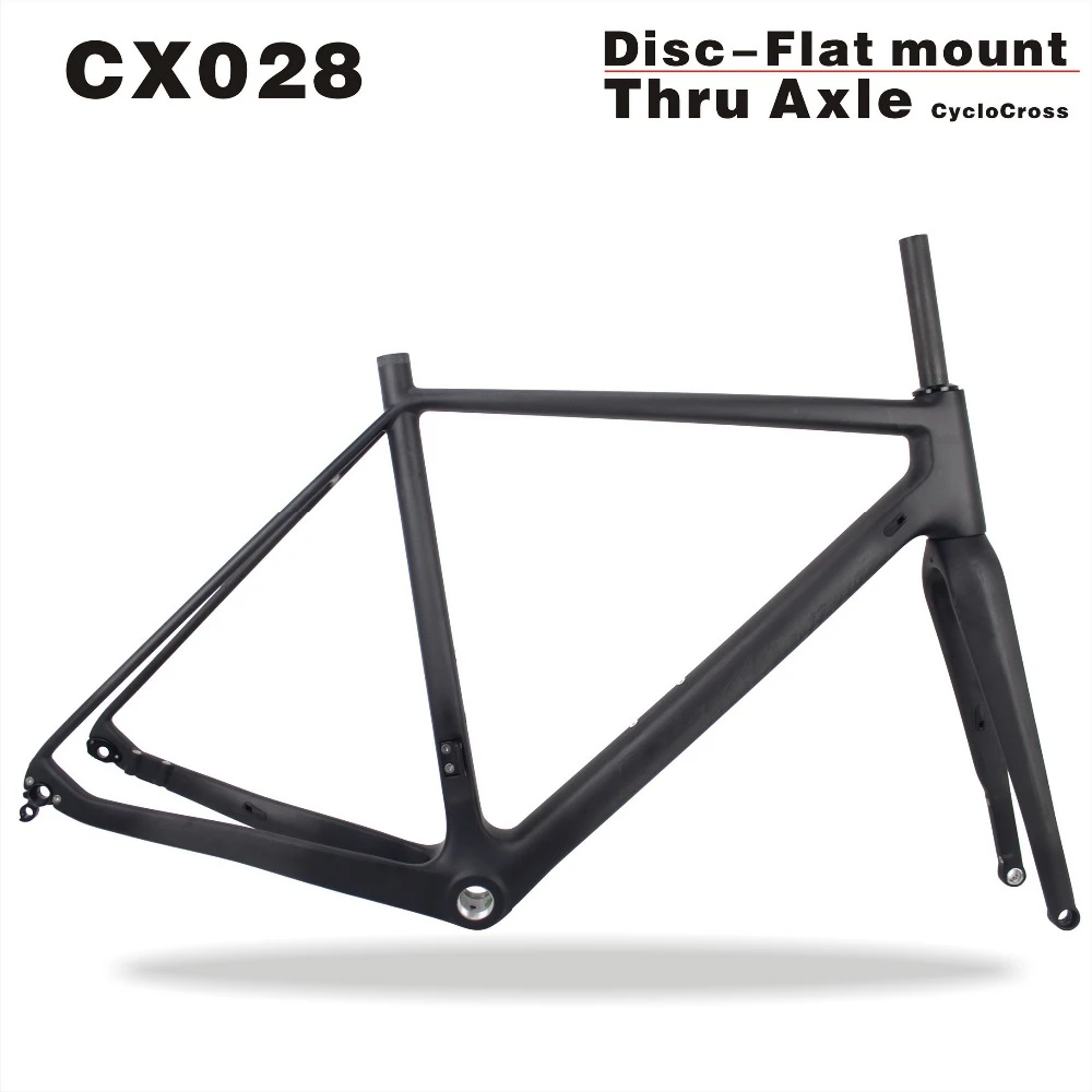 2021 Miracle Full Carbon Cyclocross Frame Size 49/52/54/56/58cm Thru
