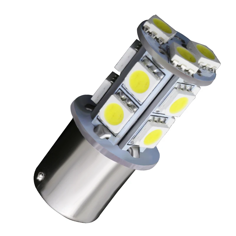 1x1156 BA15S P21W 13SMD 5050 Автомобильные светодиодные стоп сигналы автомобильные задние