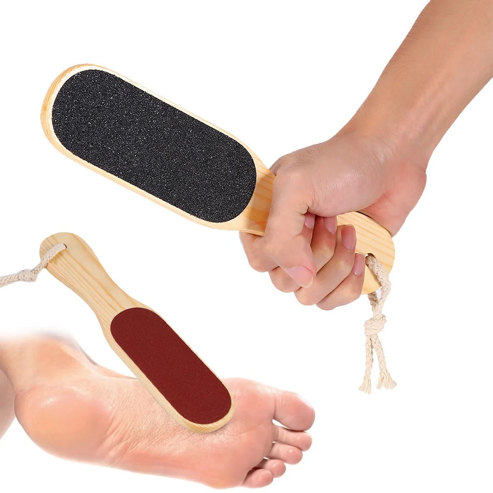 1 Pcs Foot File Sand Paper Dead Skin Removal Toe Exfoliator Heel