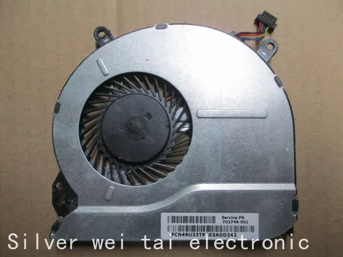 

New original laptop cpu cooling fan cooler for HP Sleekbook 14 15 702746-001 697914-001 BSB0705HC-CC1S AB09005HX070B00 0CWU33