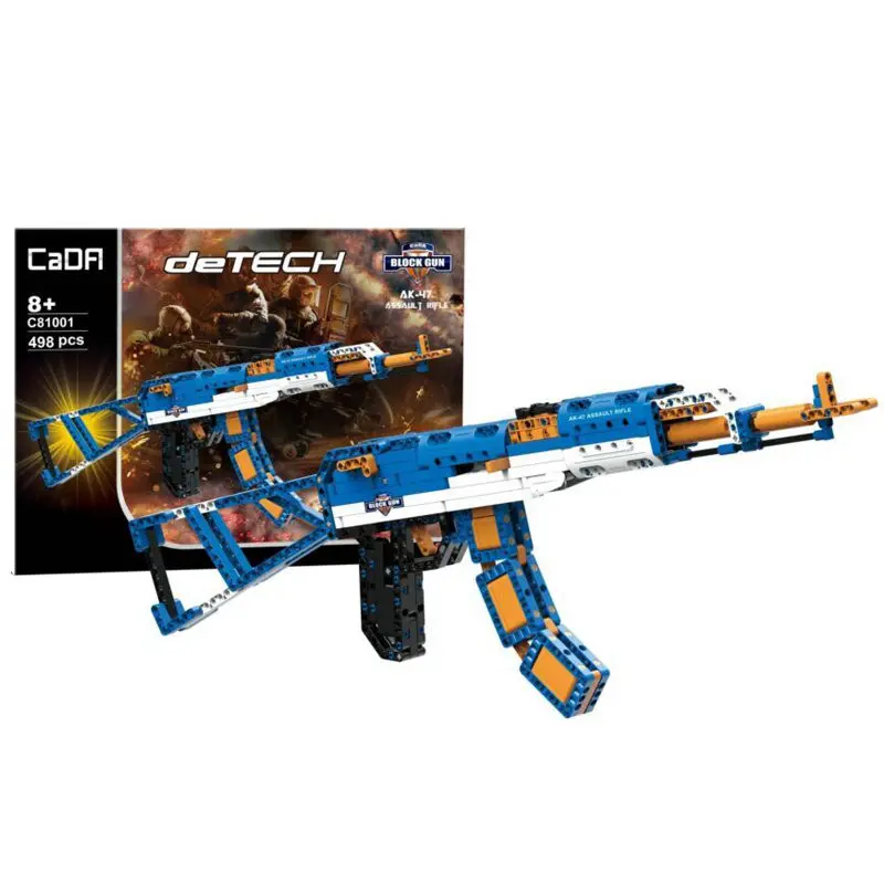 AWP Револьвер пистолет SWAT Technic Военная армейская модель строительные блоки кирпичное оружие совместимые Игрушки для мальчиков WW2 - Цвет: KD-C81001