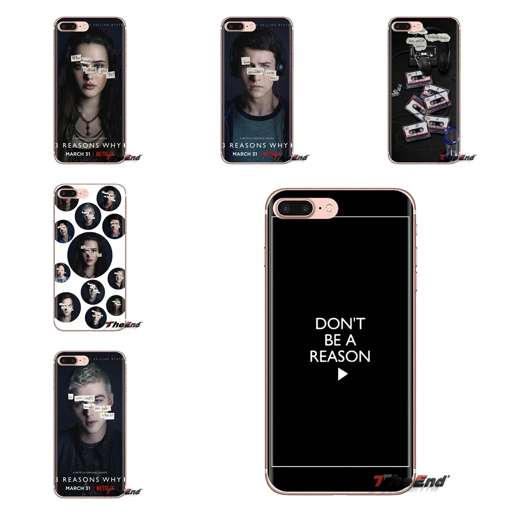 

TPU Skin Cover For Huawei G7 G8 P7 P8 P9 P10 P20 P30 Lite Mini Pro P Smart Plus 2017 2018 2019 tv 13 Thirteen Reasons Why Season