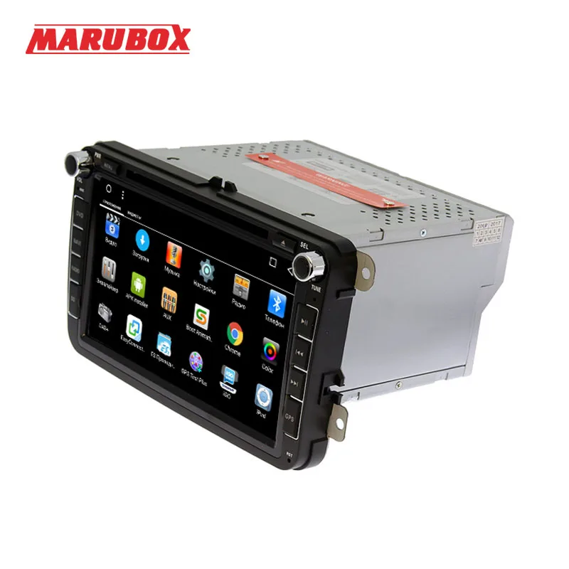 Perfect MARUBOX 2Din Android 8 For Volkswagen Passat B6 POLO GOLF 5 Skoda Octavia GPS Navi DVD Stereo Radio Car Multimedia Player 3