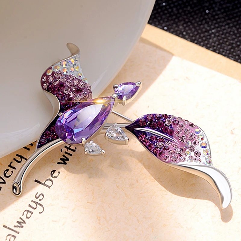 Женская Брошь В Виде Цветка в Корейском стиле|brooch fashion|fashion broochscarf pin |