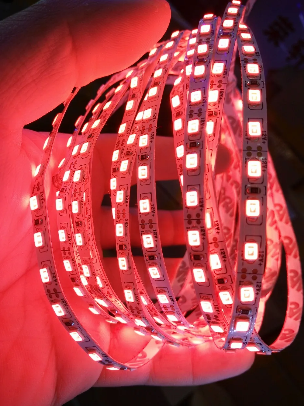 DC12V 5mm LED Strip Light Not Waterproof SMD 2835 5M 600LED 120L/m