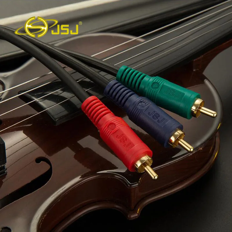  Jsj Hd Tv Via Cavo Video Cavo Component Cavo Component Tre-Colore 3rca Cavo Video 1.5 M-30 M