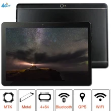 CARBAYTA New the tablet 3G 4G LTE FDD Android 8.1 Octa Core tablets 4GB RAM 64GB ROM WiFi GPS 10.1' tablet IPS Screen 8MP + Gift