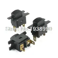 3 unids Piezas de la Herramienta Eléctrica Interruptor SPST Pestillos para Makita 4510 Máquina de Pulir