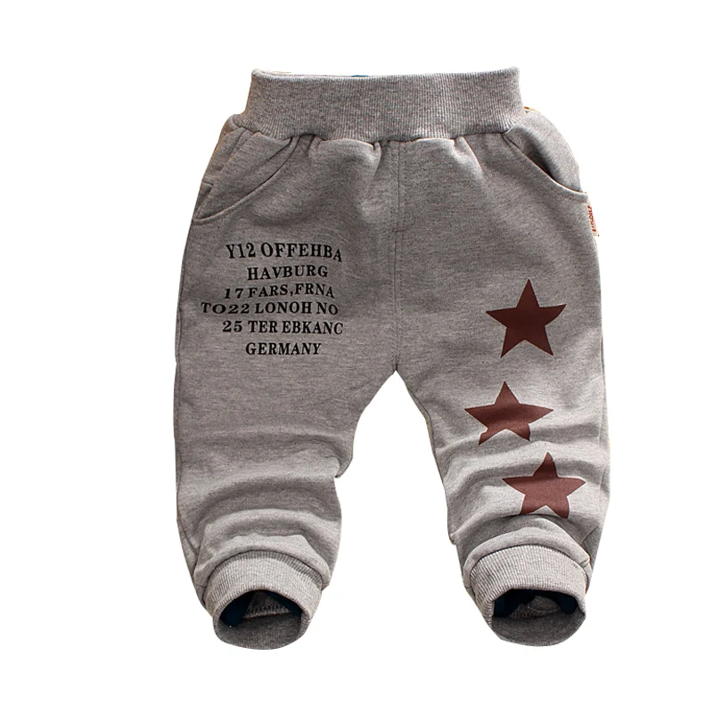Новые детские штаны на весну и осень, 1 предмет, хлопковые детские штаны с рисунком пятиконечной звезды, штаны для маленьких мальчиков 0-3 лет