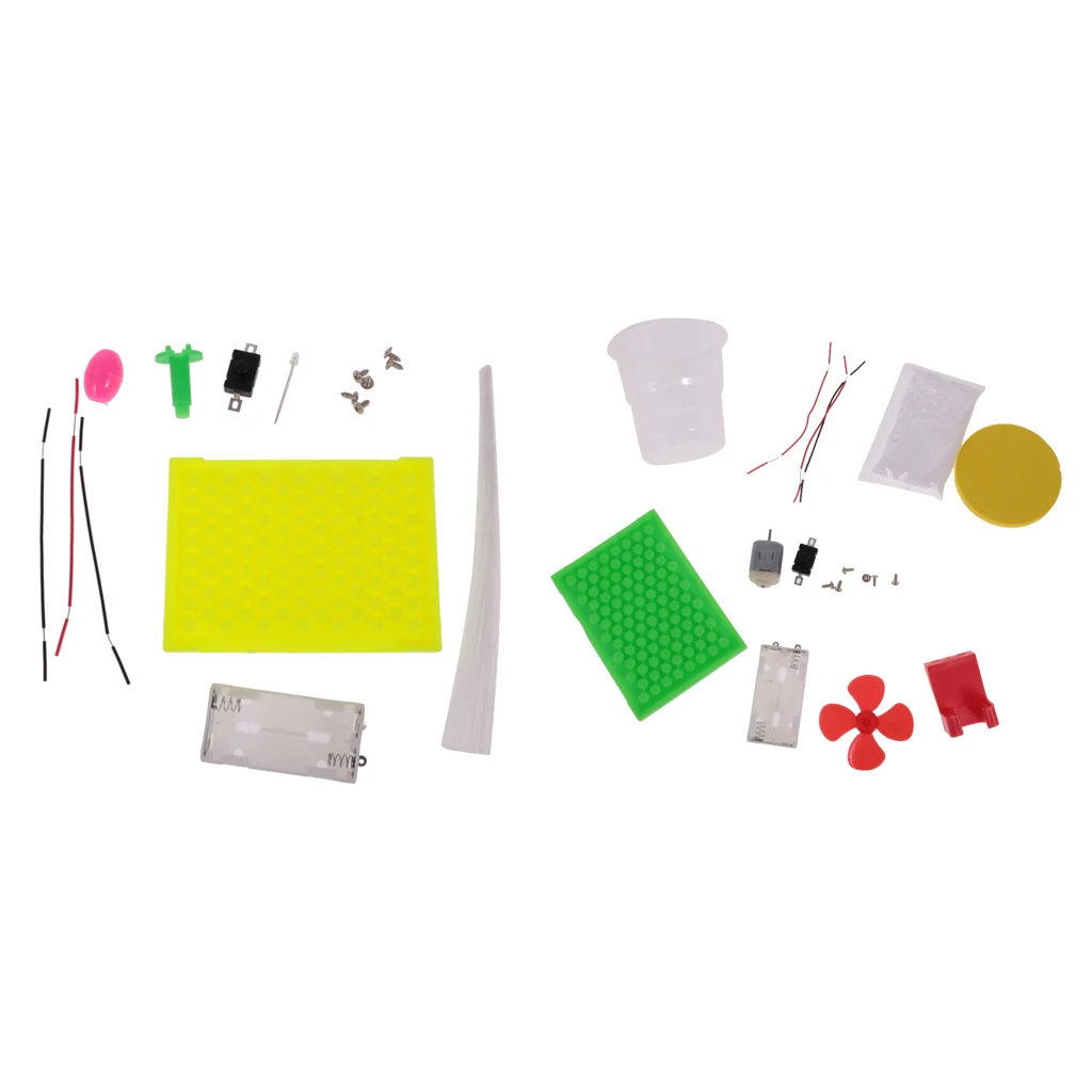 Kids Science Experiment Kits - DIY Electric Electrostatic Snow & Colorful Fiber Optic Lights Model Toy, Creative Toys