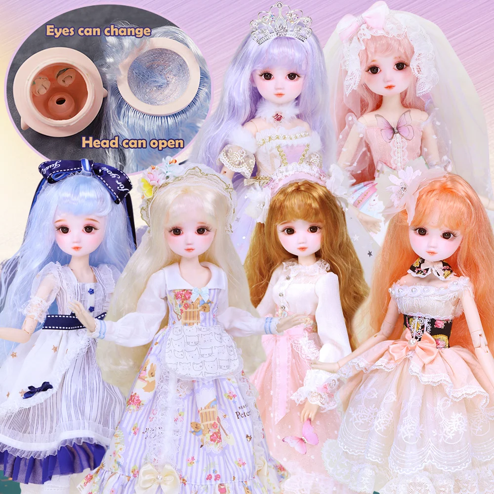 

1/4 BJD Blyth doll Dairy Queen Maiden series mechanical joint Body girls ICY,SD