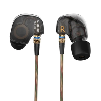 

AK Original KZ ATE 3.5mm In Ear Earphone Sport Running HIFI Earphone Super Bass Noise Canceling Earbuds earplug ZST ZSN ZS10 PRO