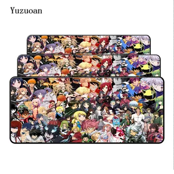 

Yuzuoan Overlock Japanese All Anime Mouse Pad Large Pad to Mouse Notbook Computer Mousepad Gaming Mouse Mats For CSGO DOTA2
