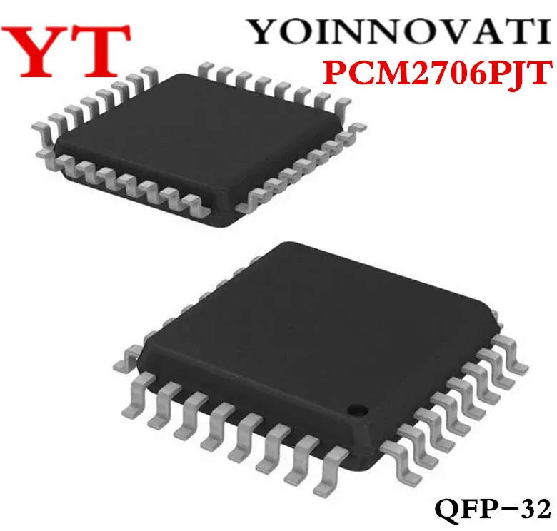 

10 шт./лот PCM2706PJT PCM2706 стерео Audi DAC с USB 32-TQFP лучшего качества.
