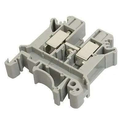 

600V UK10N Screw Clipping Contact Double Level Terminal Block Gray