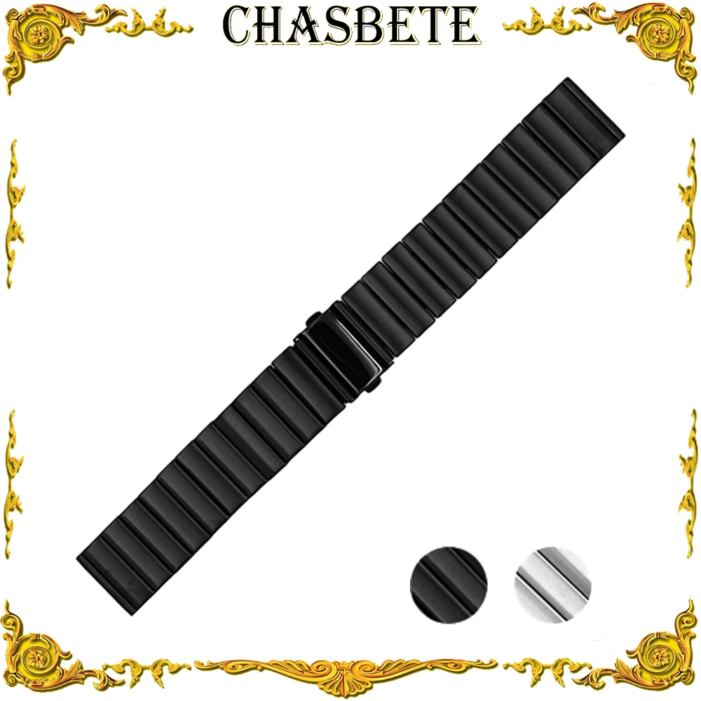 22mm 24mm Stainless Steel Watch Band for Citizen Watchband Men Women