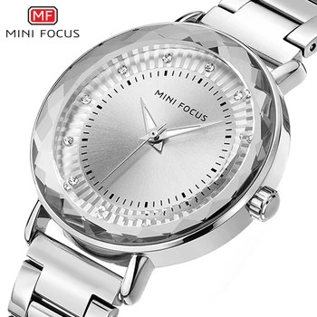 

Relogio Feminino Top Fashion Silver Watch Women Watches Ladies Stainless Steel Women's Bracelet Watches Reloj Mujer Montre Femme