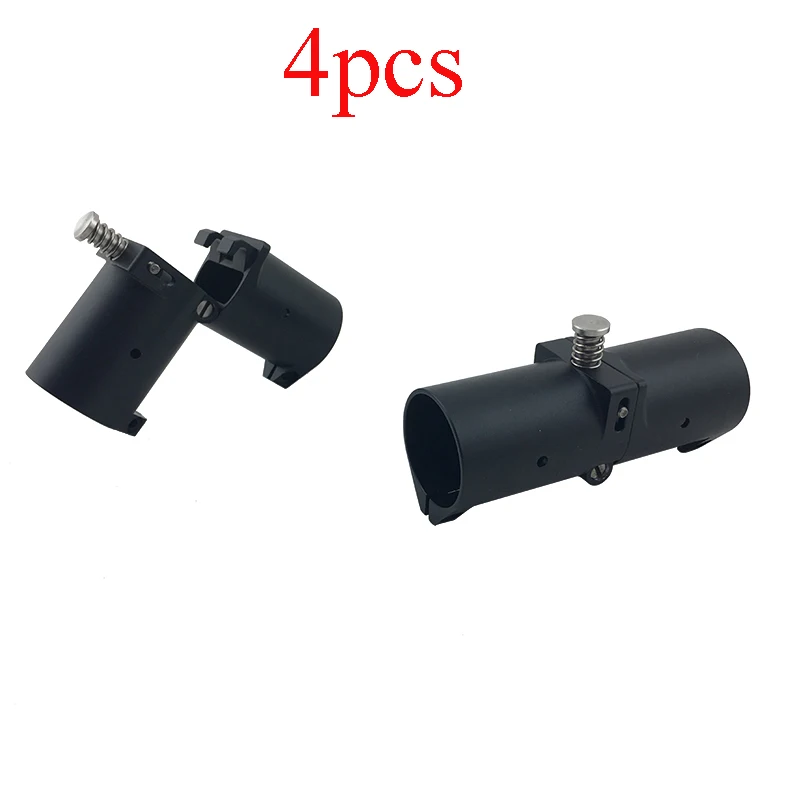 Yuenhoang 4PCS 30mm Tube Folding Arm Connector UAV Arm Carbon Tube Foldable Joint Fitting Parts for Plant Protection Drone