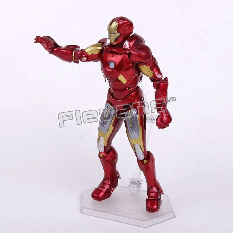 Железный человек Figma EX-018 Mark VII Full Spec ver. ПВХ фигурка коллекционная игрушка 16 см