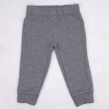 Детские темно-серые штаны для маленьких мальчиков, одежда леггинсы с эластичной резинкой на талии для малышей Одежда для маленьких детей штаны, одежда