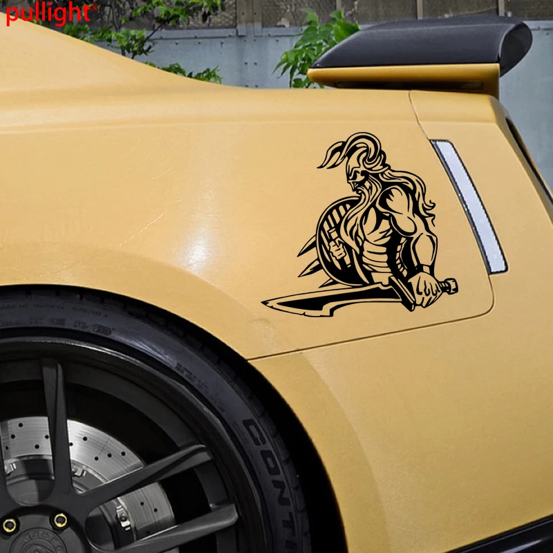 For Viking Warrior Norsemen Sword Battle Car Truck Window Vinyl Decal