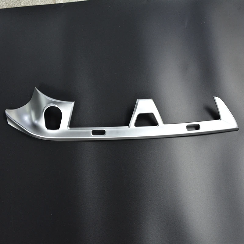 LHD Center Console Air Conditioning Vent Outlet Frame Car ABS Chrome & Carbon Fiber For BMW 5 Series G30 528li 530li 540li 2018