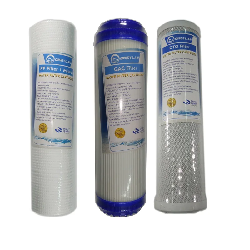 5 MICRON PP Cotton Filter+Granular Activated Carbon