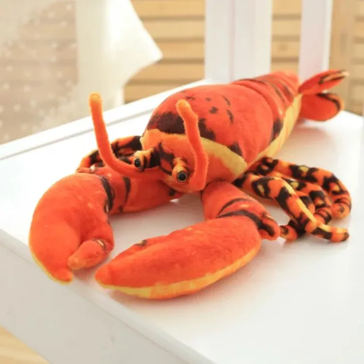 

small cute lobster toy plush simulation lobster doll gift about 45cm