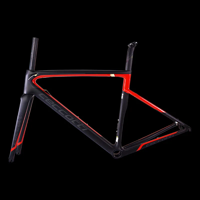 Best 2019 newest brand carbon road frame T1100 UD full carbon size 44/49/52/54/56cm customized BSA PF30 BB30 super light bicycles 5