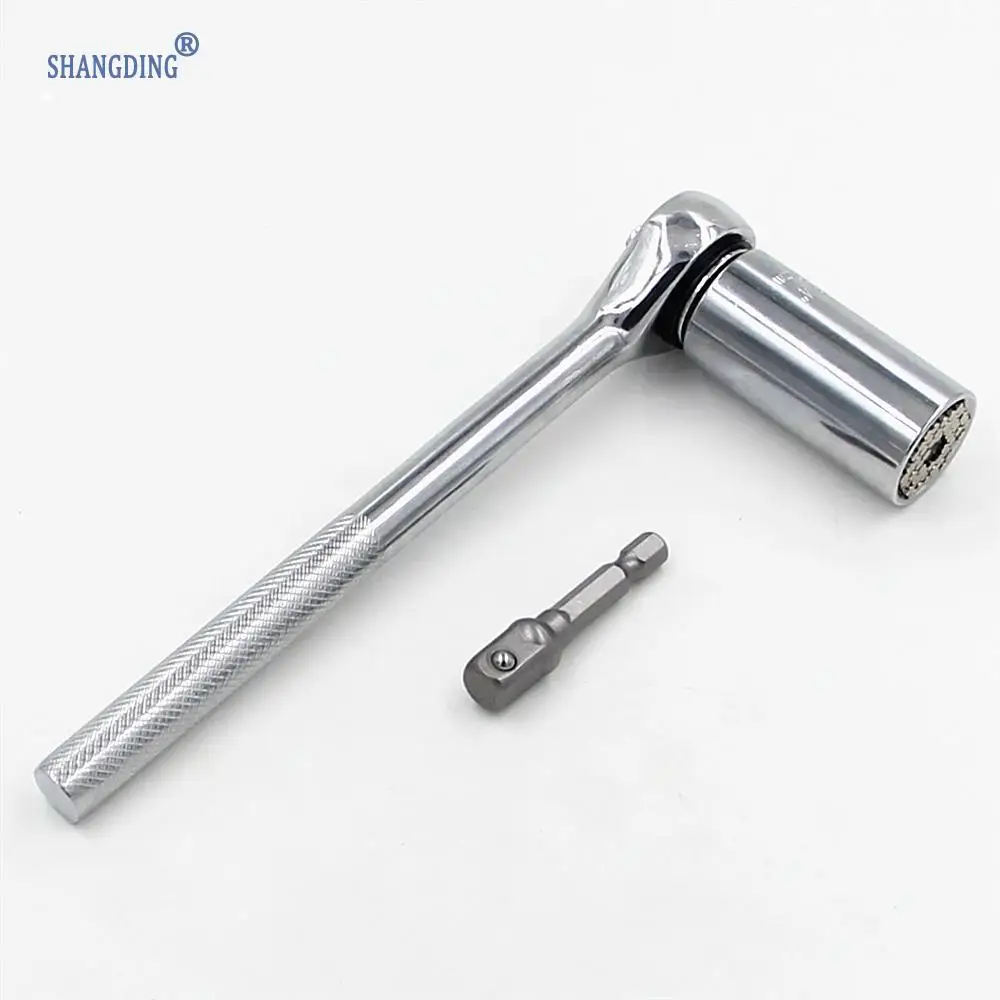 

New Multi-function Gator GRIP socket Wrench HAND TOOL adjustable torque universal sockets gator grip impact wrench ratchet set