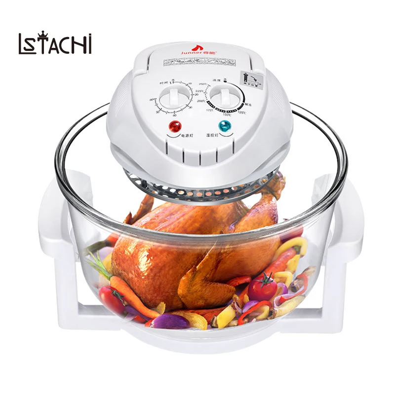 

LSTACHi Condenser oven air fryer home smart multifunctional large-capacity non-radiation glass pot baking electric frying pan