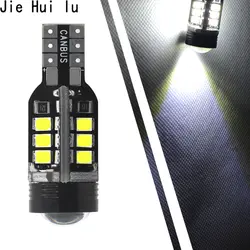 1 шт. T15 W16W 921 912 супер яркий 2835 24 SMD светодиодный автомобиль резерв светодиодные фонари заднего фонаря белый