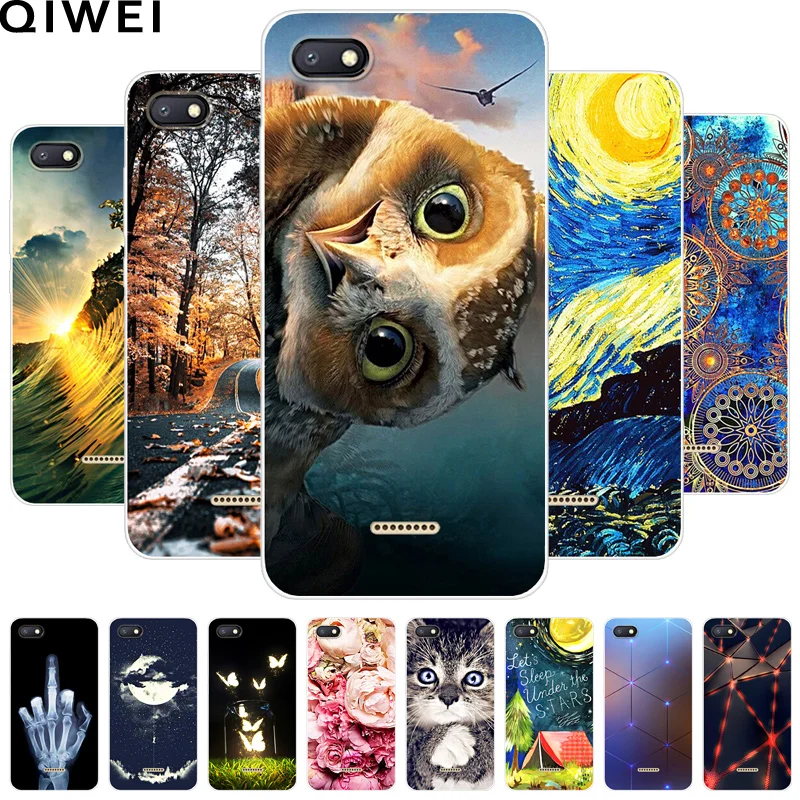

For Xiaomi Redmi 6A case silicone cover Fashion Soft TPU Back Cases for Xiaomi redmi 6 Pro 6Pro phone bumper funda Redmi6 6 A