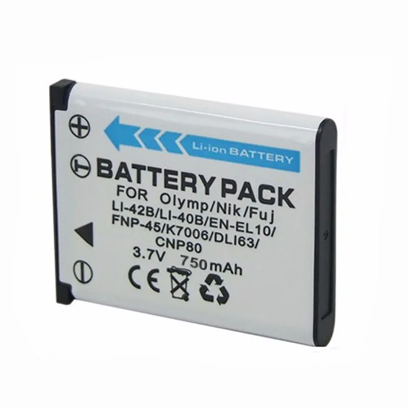 Высококачественный 750mAh Совершенно новый Сменный аккумулятор для Kodak KLIC 7006 2 K K7006