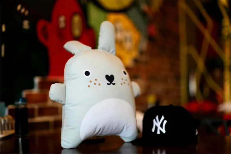 Anime Cartoon Totoro Plush Toys Cute Teeth Watermelon Ice Cream My Neighbour Totoro Cat Dolls Baby Kids Cushion Pillow Gift 1pc (10)
