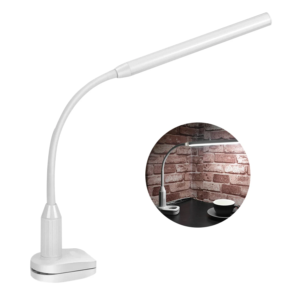 

LEDGLE Eye-friendly Desk Lamp Efficient LED Lamp Dimmable Table Lamp for Reading, Adjustable Design, White