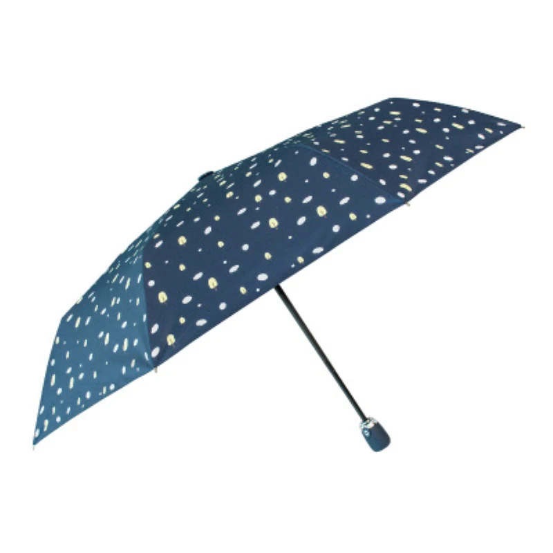 

Beautiful Plant Design Automatic Women Umbrella Anti UV Windproof Three Folding Umbrellas Rain Umbrella Portable Travel Umbrella