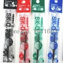 BR-6A-SK для заправки sk-0.7 Zebra для шариковой ручки B4SA1, B4SA2, B4SA3 0,7 mm-4 цветов на выбор