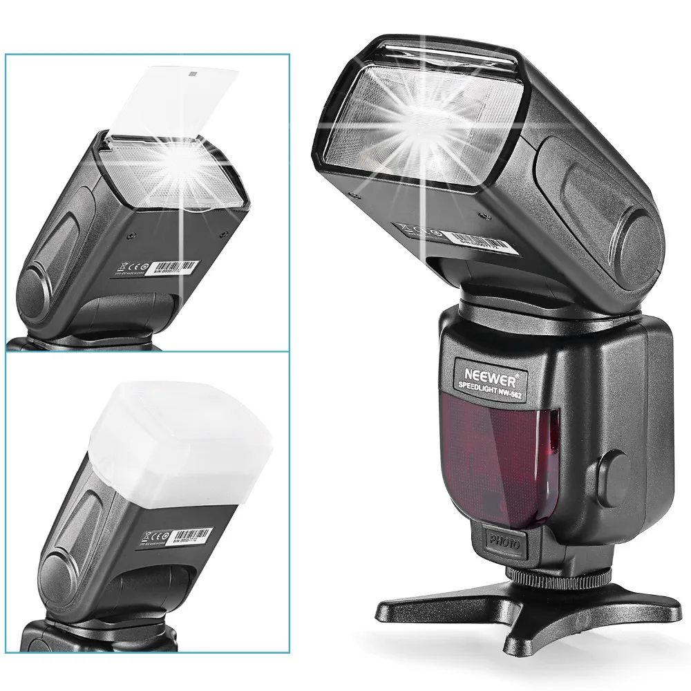Neewer Two i TTL вспышка Speedlite для Nikon DSLR камеры D7200/D7100/D7000/D5200/D5100/D5000/D3000/D3100/D30 D3100 D300 D700