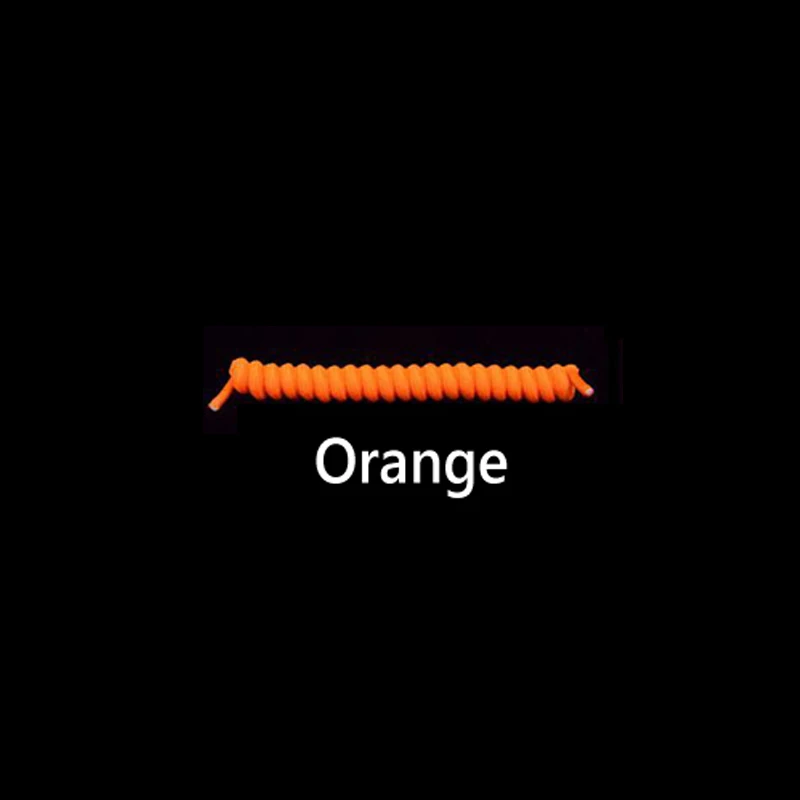 BSAID шнурки без завязок Elastique вьющиеся стрейч 120 см конфеты эластичные шнурки для обуви для кроссовки Для мужчин Повседневное для взрослых Обувь для детей Для женщин - Цвет: Оранжевый
