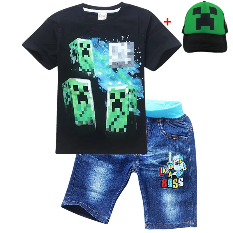 New Childrens Kids Boys Girls Unisex Short Striped T-shirt Casual Summer Top