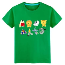 2016 Summer Boys T Shirt Aircraft & Lion & Kitten & Dog & Truck Cartoon kids clothes boys t shirt tops children Clothes Tees